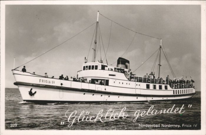 Norderney Nordseebad Norderney MS Frisia IV