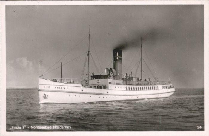 Norderney Nordseebad Norderney MS Frisia 1