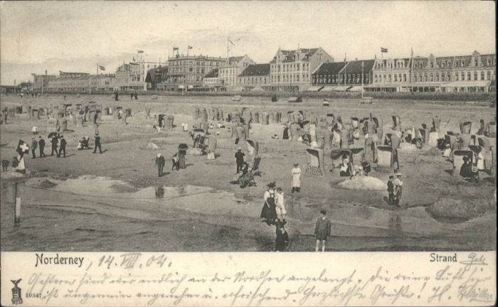 Norderney Nordseebad Norderney Strand