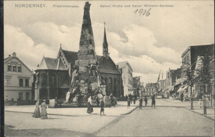 Norderney Nordseebad Norderney Friedrichstrasse Kirche Kaise