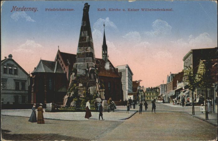 Norderney Nordseebad Norderney Friedrichstrasse Kirche Kaise