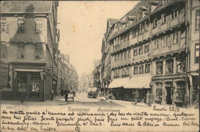HANNOVER  CITY Marktstrasse
