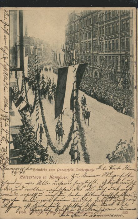 Hannover Parade Kaisertage Deisterstrasse