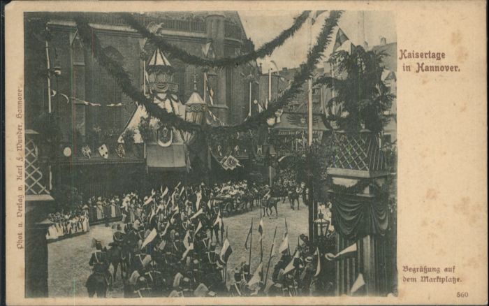 Hannover Kaisertage Marktplatz