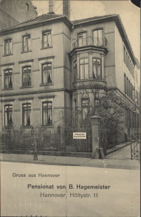 Hannover Pensionat Hagemeister Höltystrasse