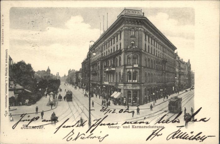 Hannover Georgstrasse Karmarschstrasse