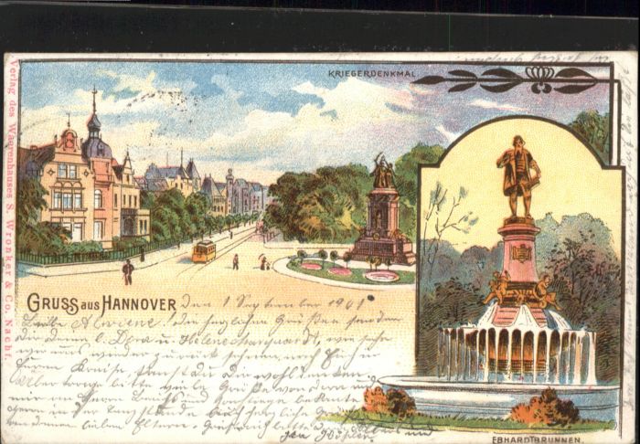 Hannover Kriegerdenkmal Ebhardtbrunnen