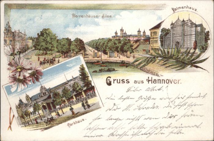 Hannover Herrenhäuser Allee Palmenhaus