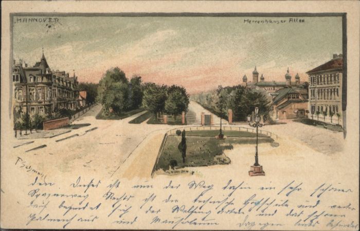HANNOVER  CITY Herrenhaeuser Allee
