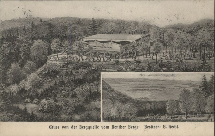 Hannover [Stempelabschlag] Bergquelle Benther Be