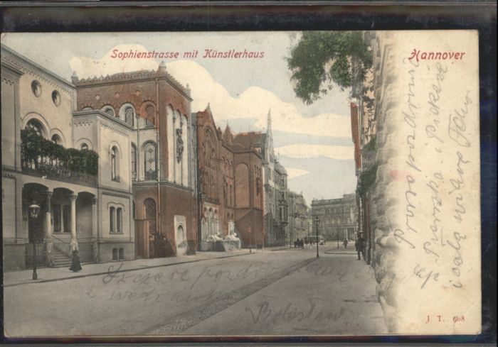 Hannover Sophienstrasse Künstlerhaus