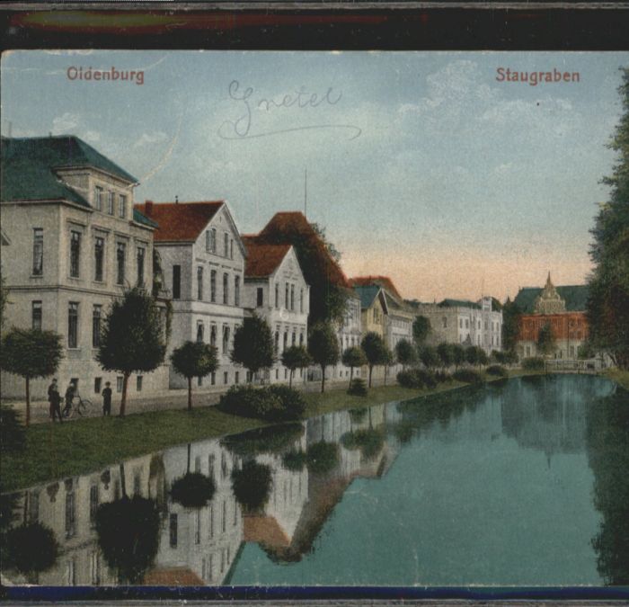 Oldenburg Niedersachsen Staugraben