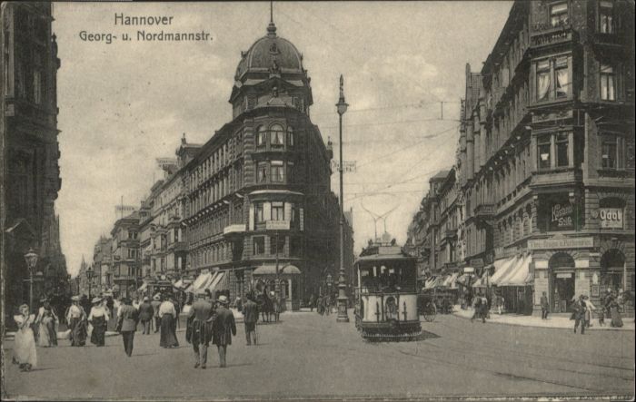 HANNOVER  CITY Georgstrassse Nordmannstrasse