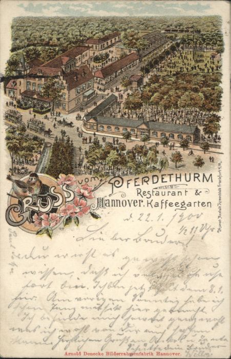 Hannover Pferdeturm Kaffeegarten