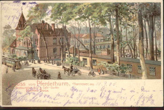 Hannover Pferdeturm Kaffeegarten