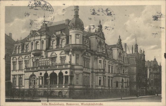 Hannover Villa Hindenburg Wedekindstrasse