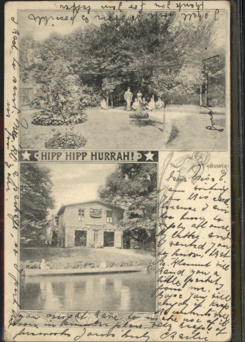 Hannover [Stempelabschlag] Ruderverein Deutschla