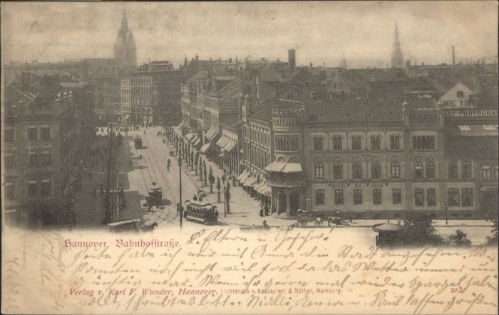 HANNOVER  CITY Bahnhofstrasse