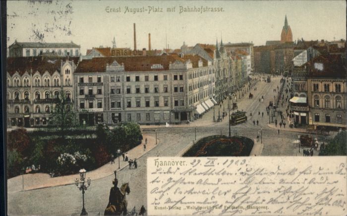 Hannover Ernst-August-Platz Bahnhofstrasse