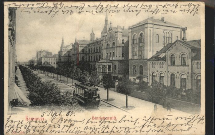 Hannover Henriettenstift Strassenbahn