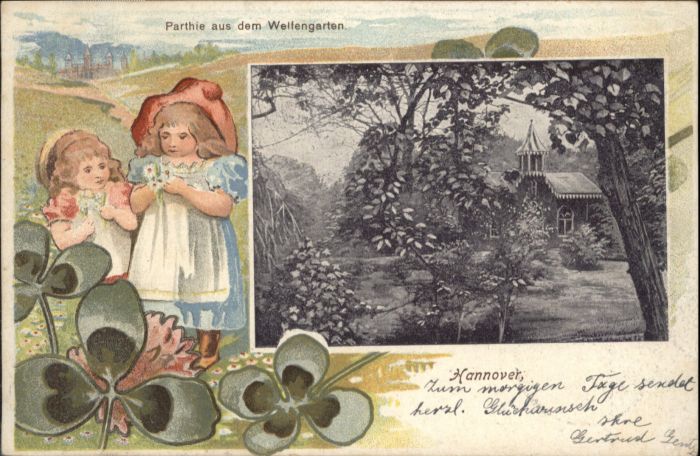Hannover Welfengarten Kleeblätter
