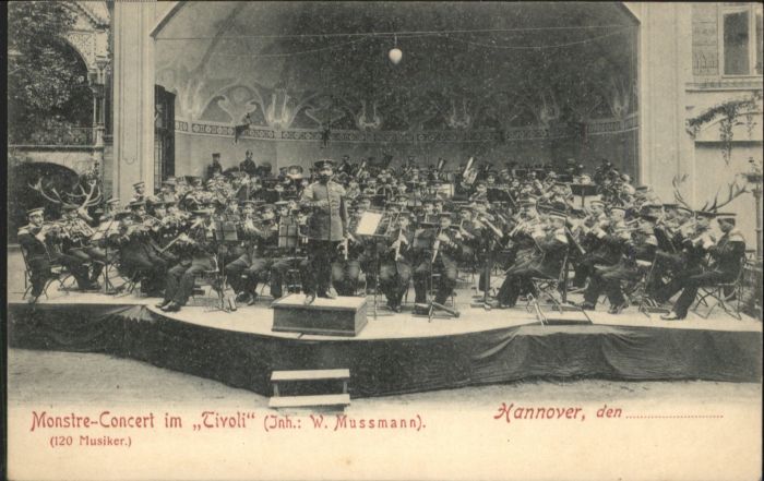 Hannover Monstre-Concert Monsterkonzert Tivoli