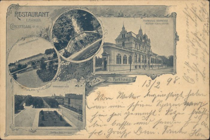 Hannover Restaurant  Parkhaus Schloss Herrenhaus