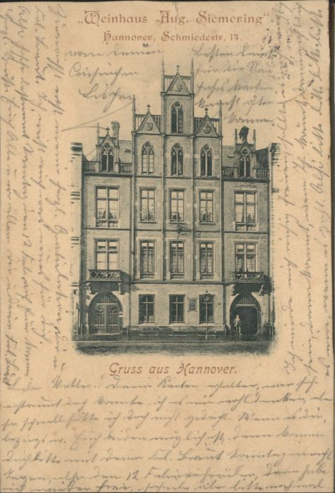 Hannover Weinhaus Siemering Schmiedstrasse