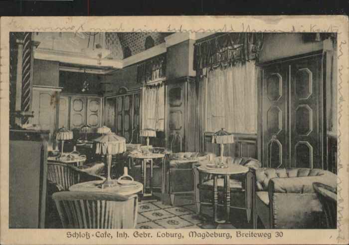 Magdeburg Schloss Cafe
