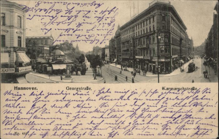 HANNOVER  CITY Georgstrasse Karmarschstrasse
