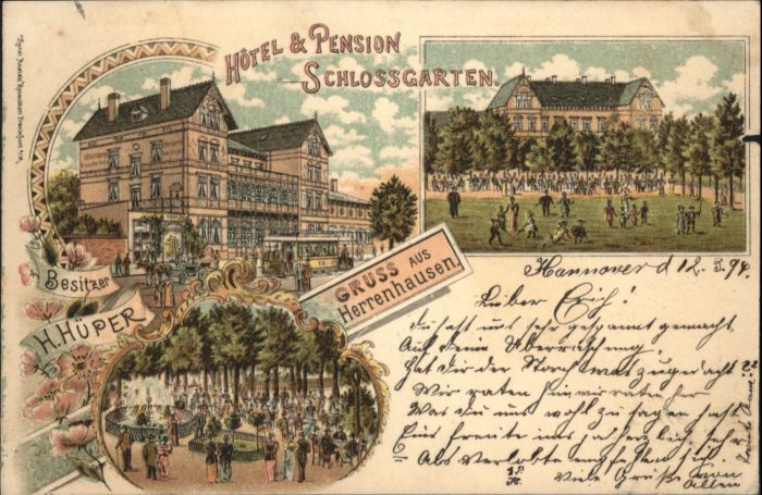 Herrenhausen Hotel Pension Schlossgarten