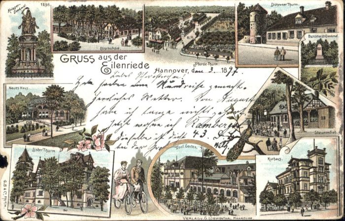 Hannover Eilenriede Lister Turm Krieger Denkmal