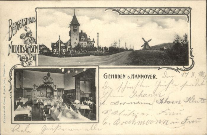 Gehrden Hannover Berg Gasthaus Niedersachsen
