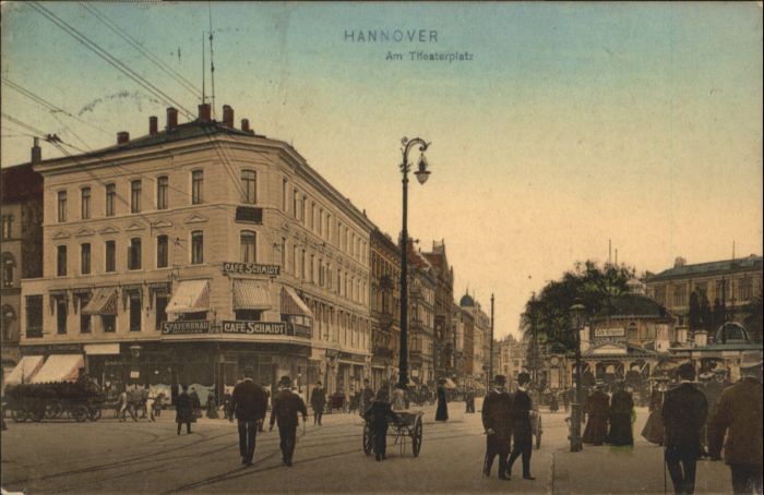 HANNOVER  CITY Theaterplatz