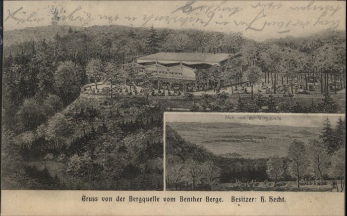 Hannover [Stempelabschlag] Bergquelle Benther Be