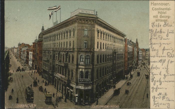 Hannover Continental Hotel Georgsstrasse Strasse