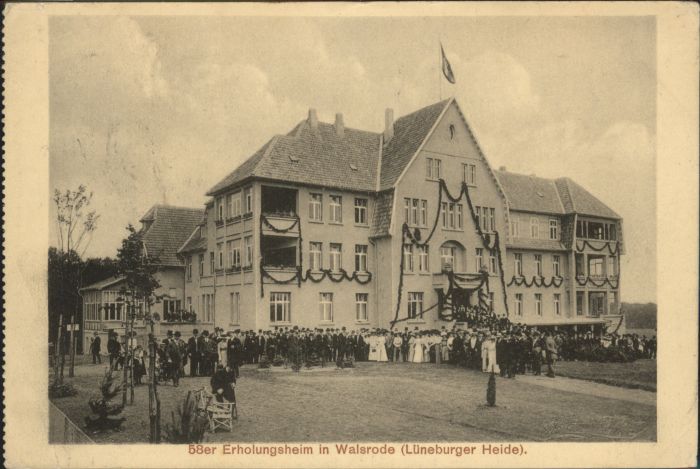 Walsrode Lueneburger Heide Walsrode 58er Erholungsheim Lüneburger
