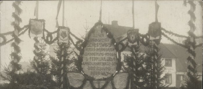 Schleswig Holstein Schleswig Gedenkstein