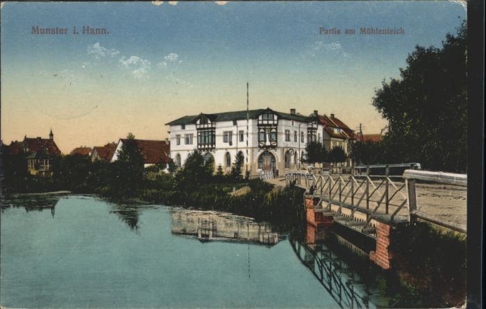 Munster Oertze Munster Hannover Mühlenteich