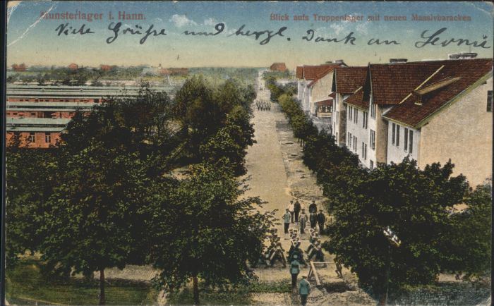 Munster Oertze Munster Munsterlager Hannover Baracke