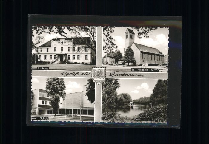 Laatzen Hannover Wappen Rathaus Schule Leine St