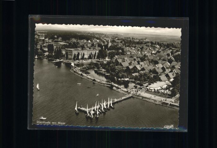 Steinhude Steinhuder Meer Fliegeraufnahme