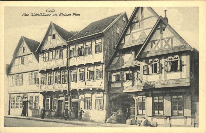 Celle Niedersachsen Celle Giebelhaus Kleinen Plan