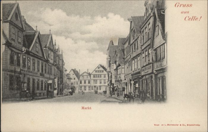 Celle Niedersachsen Celle Markt