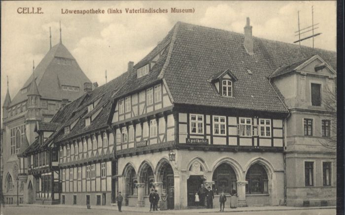 Celle Niedersachsen Celle Löwenapotheke Museum