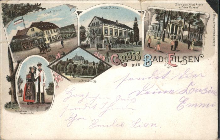 Bad Eilsen Hotel Rinne Villa Tracht Arensburg Lith