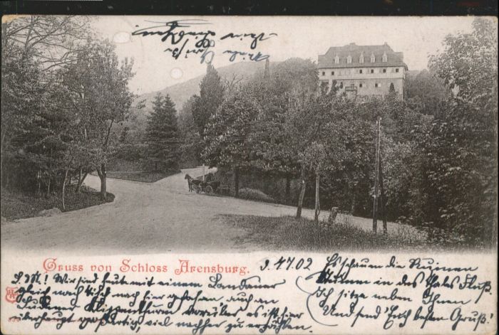 Steinbergen [Stempelabschlag] Schloss Arensburg