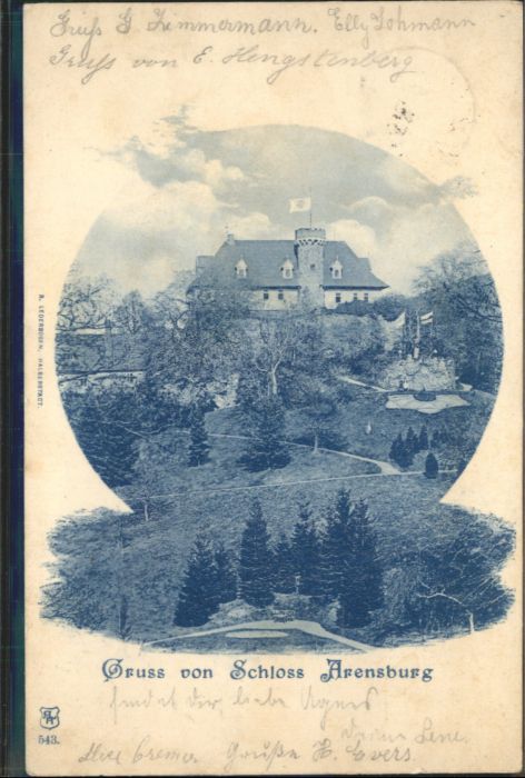 Steinbergen [Stempelabschlag] Schloss Arensburg