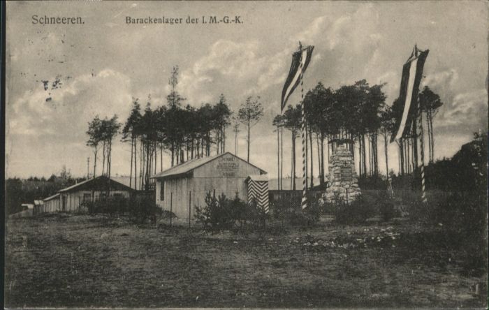 Schneeren Barackenlager