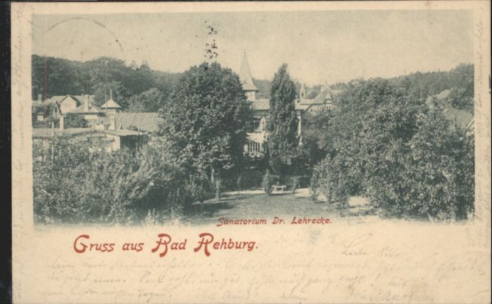 Bad Rehburg Sanatorium Dr. Lehrecke